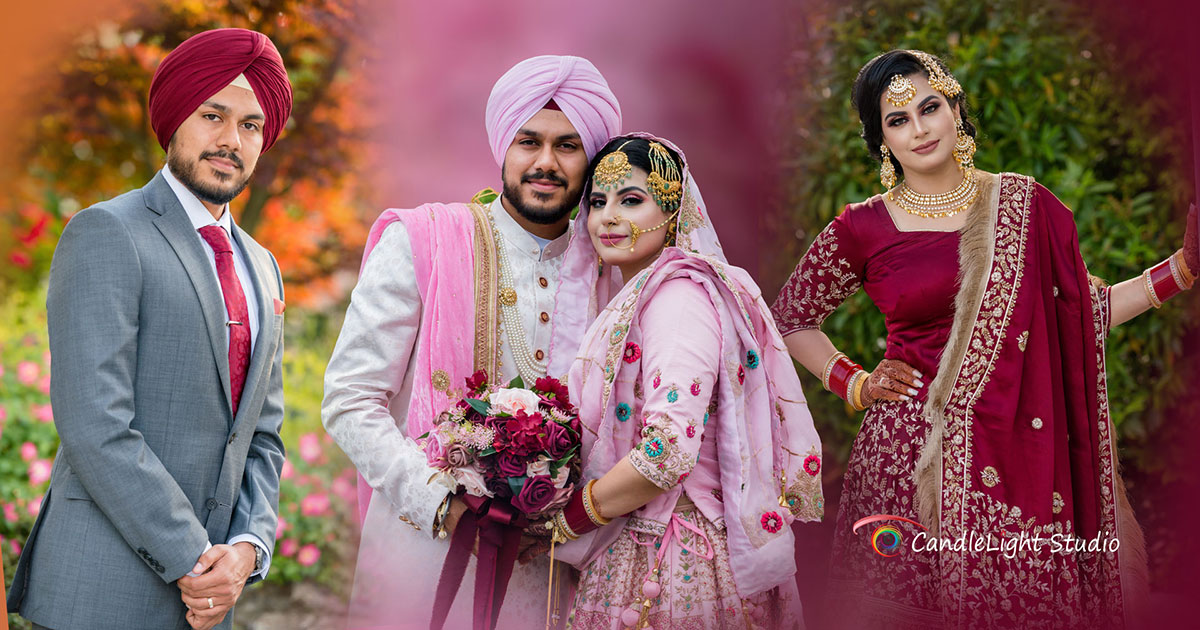 CandleLight Studio captures a candid moment during Indian wedding photography services.